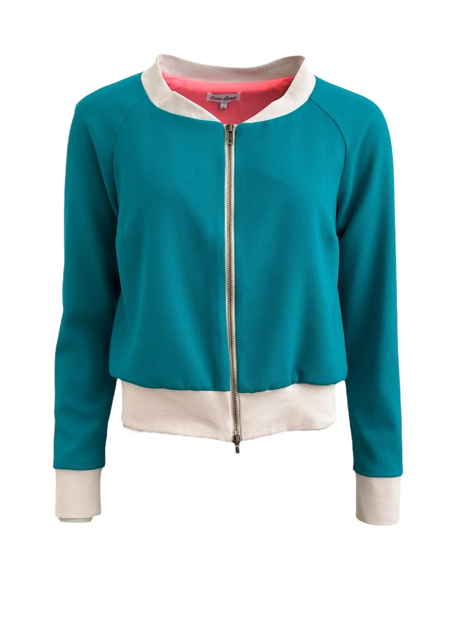 Blousonjacke Türkis von COCO LORES