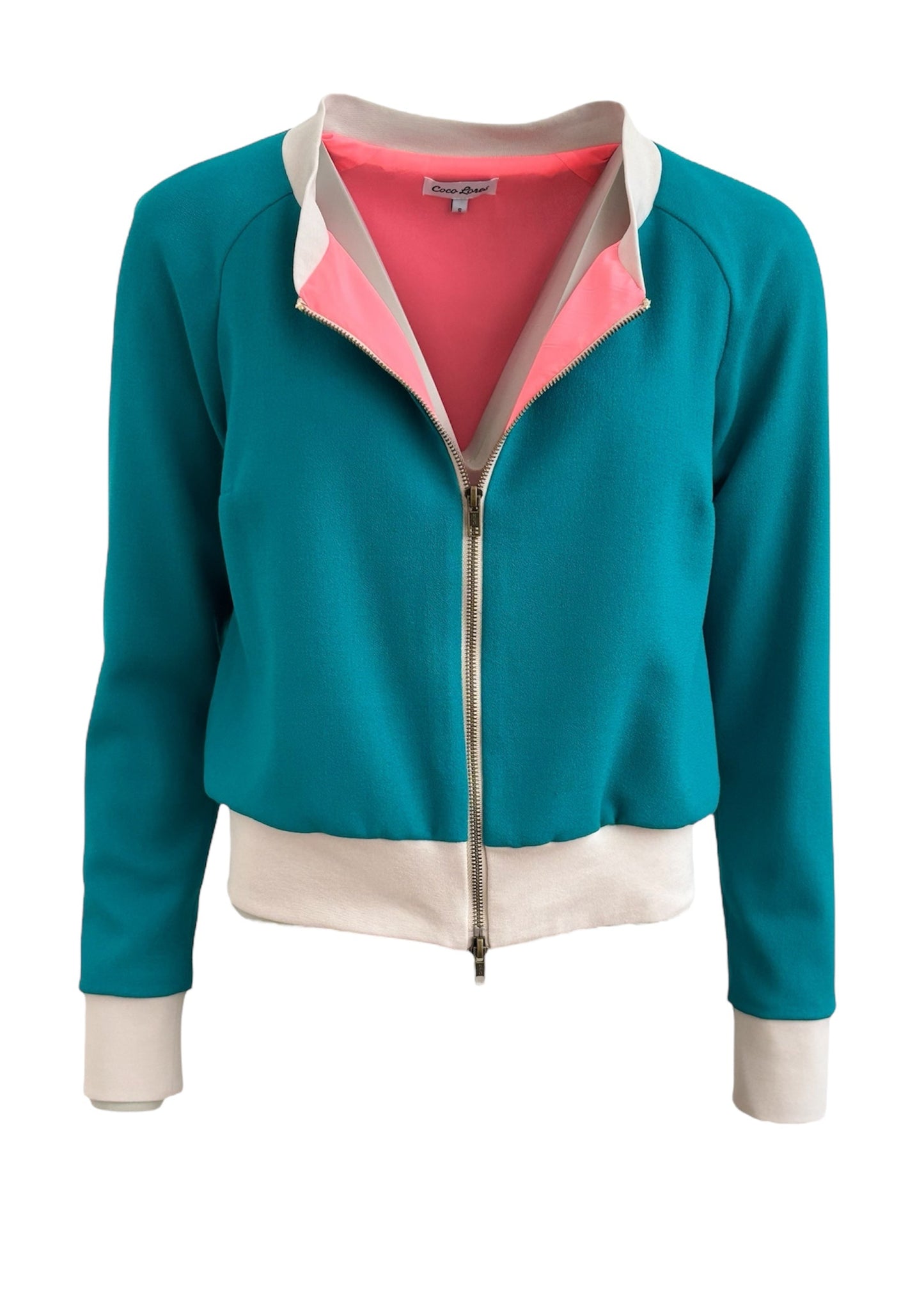 Blousonjacke Türkis von COCO LORES