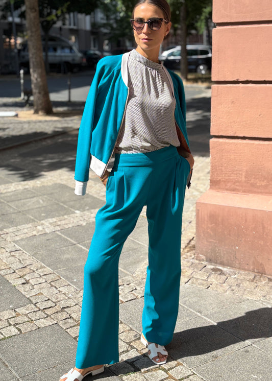 Marlenehose Türkis von COCO LORES